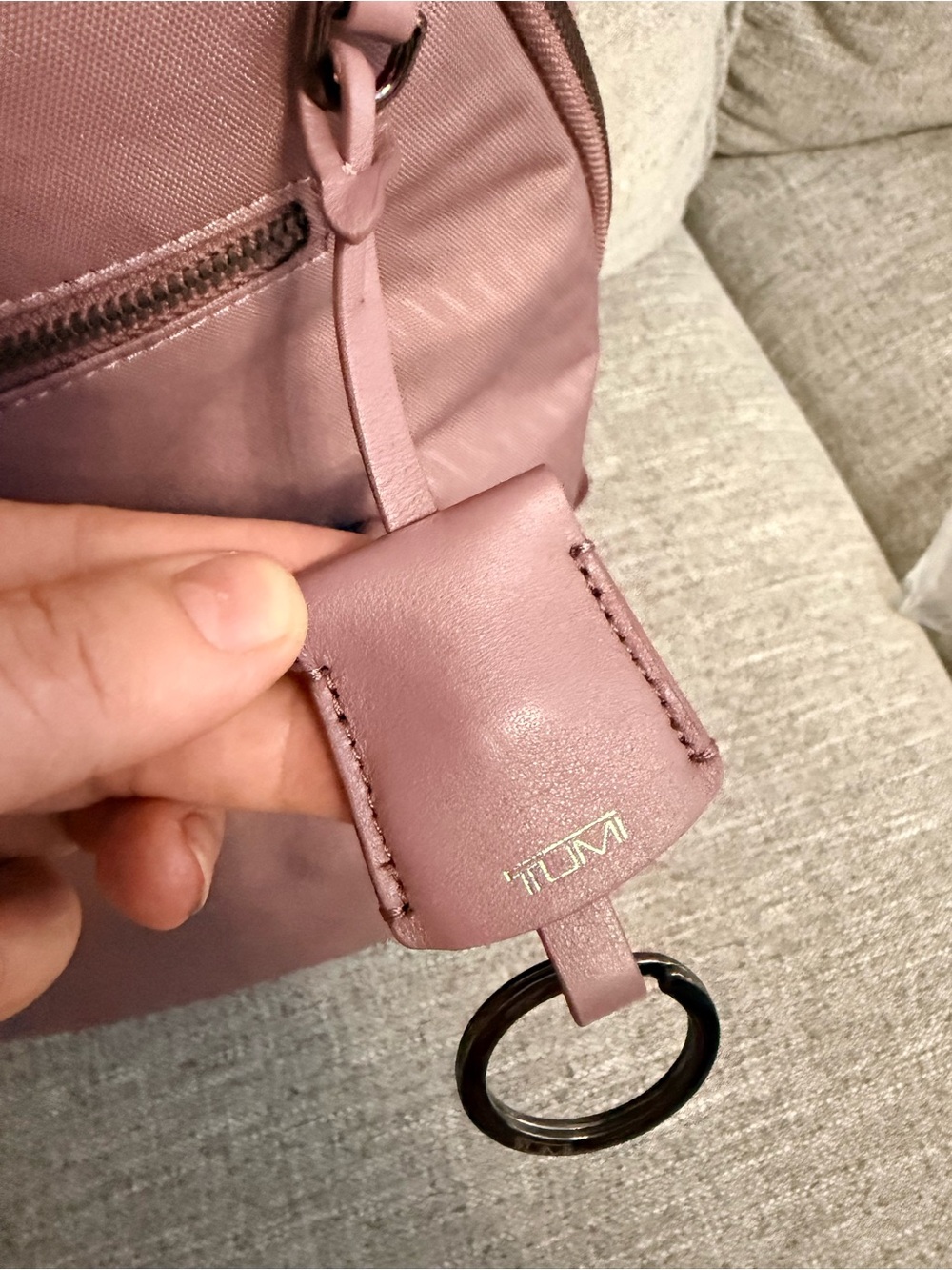 Tumi Harriet Dusty Rose Mauve 13” Travel School College University Backpack $395 - Picture 9 of 10
